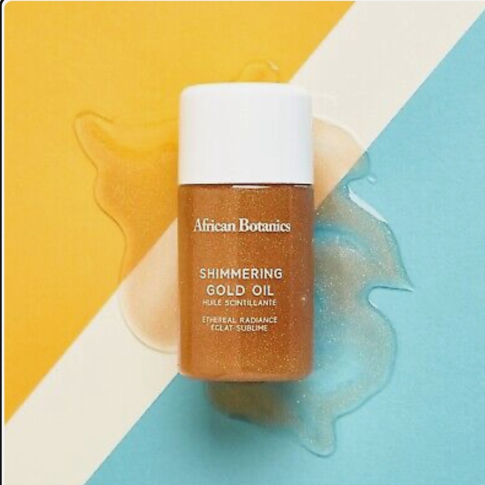 African Botanics Shimmering Gold Oil 2 OZ